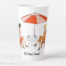 Beste vriend Waterfles Latte Mok
