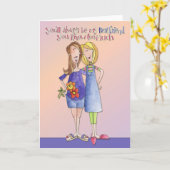 Beste vriend - Wenskaart Kaart (Gele Bloem)