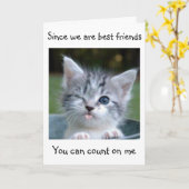 ** BESTE VRIEND** ZAL JE LEEFTIJDSGELUKKIGE VERJAA KAART (Gele Bloem)