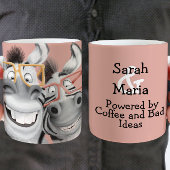 Beste vriend Zebras Funny Koffiemok