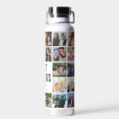 Beste Vrienden 26 Foto Collage Waterfles (Achterkant)