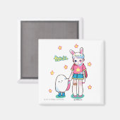 Beste vrienden 2 inch vierkante magneet (Voorkant / Achterkant)