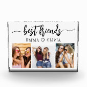 Beste Vrienden 3 Fotocollage Keepsake Fotoblokken (Voorkant)