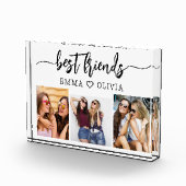 Beste Vrienden 3 Fotocollage Keepsake Fotoblokken (Rechts)