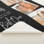 Beste vrienden 3 Persoonlijke foto-vriendschap Sherpa Deken (3/4)