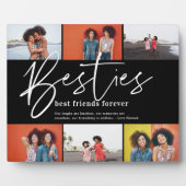 Beste vrienden | 6 Foto-collage Gift Plaque Fotoplaat (Voorkant)