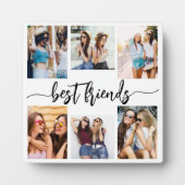 Beste Vrienden 6 Fotocollage Keepsake Fotoplaat (Voorkant)