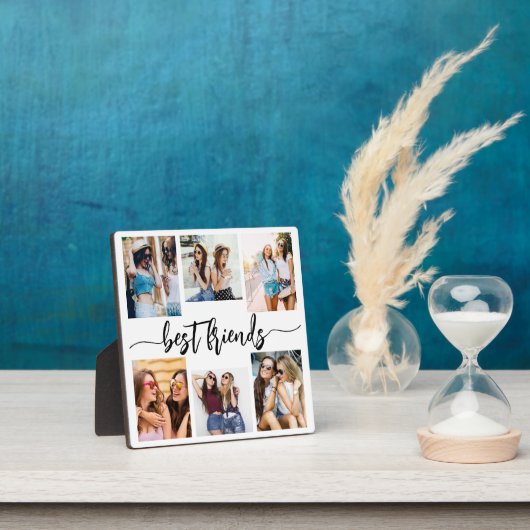 Beste Vrienden 6 Fotocollage Keepsake Fotoplaat (Insitu)