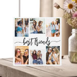 Beste Vrienden 6 Fotocollage Keepsake Fotoplaat<br><div class="desc">Vier uw vriendschap met de Beste Vrienden 6 Fotocollage Keepsake Plaque. Deze gepersonaliseerde plaquette heeft een prachtig gerangschikte collage van zes gekoesterde foto's, het vastleggen van onvergetelijke momenten. Gemaakt van hoogwaardige materialen, is het perfect om op een bureau, plank of muur weer te geven. De oprechte boodschap "Beste Vrienden" voegt...</div>