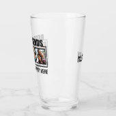 Beste vrienden, aangepaste foto's en tekst glas (Links)