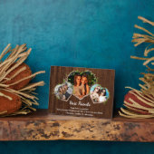 Beste Vrienden Aangepaste Foto's & Liefdesbericht Fotoplaat (Zijkant)