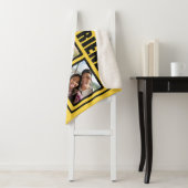 Beste vrienden, aangepaste foto's, tekst en kleur sherpa deken (In situ)