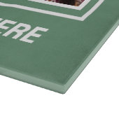 Beste vrienden, aangepaste foto's, tekst en kleur snijplank (Hoek)