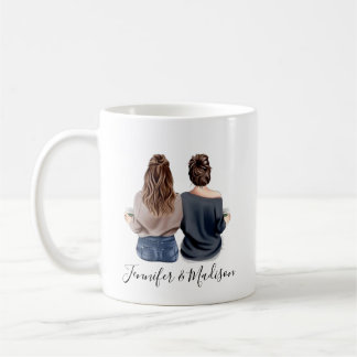 Beste Vrienden Aangepaste Haar BFF Beste Vriendinn Koffiemok