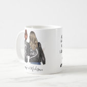 Beste Vrienden Aangepaste Haar BFF Beste Vriendinn Koffiemok (Voorkant links)
