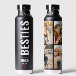 Beste vrienden Aangepaste Initialen 4 Foto BFF W Waterfles