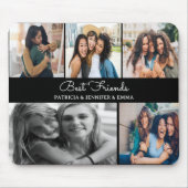 Beste vrienden | Aangepaste Meerdere foto's jubile Muismat (Voorkant)