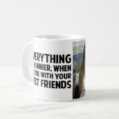 Beste vrienden Aangepaste Mok 11oz Foto toevoegen  (Voorkant links)