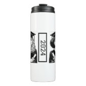 Beste Vrienden Afstuderen 2024 Thermosbeker (Voorkant)