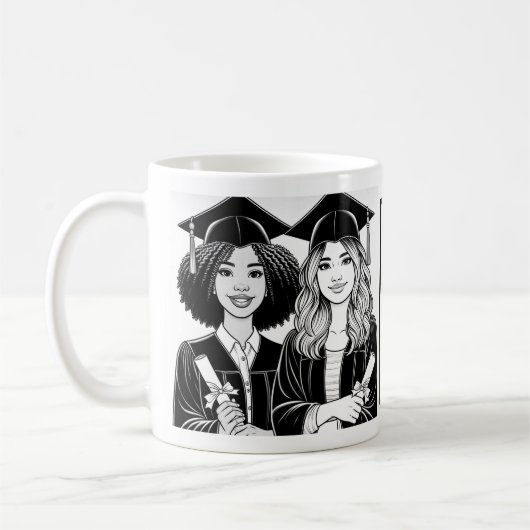 Beste Vrienden Afstuderen Mok 2024 (Links)