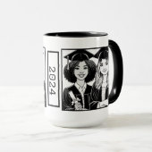 Beste Vrienden Afstuderen Two-Tone Mok (Voorkant rechts)