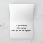 ** BESTE VRIENDEN ** ALTIJD IN MIJN HART VERJAARDA KAART (Binnen)