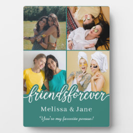 beste vrienden altijd schattig 4 foto ' s collage  fotoplaat