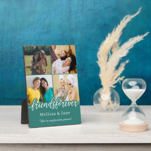 beste vrienden altijd schattig 4 foto ' s collage  fotoplaat