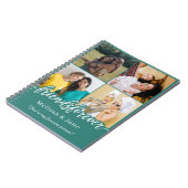 beste vrienden altijd schattig 4 foto ' s collage  notitieboek (Linkerzijde)