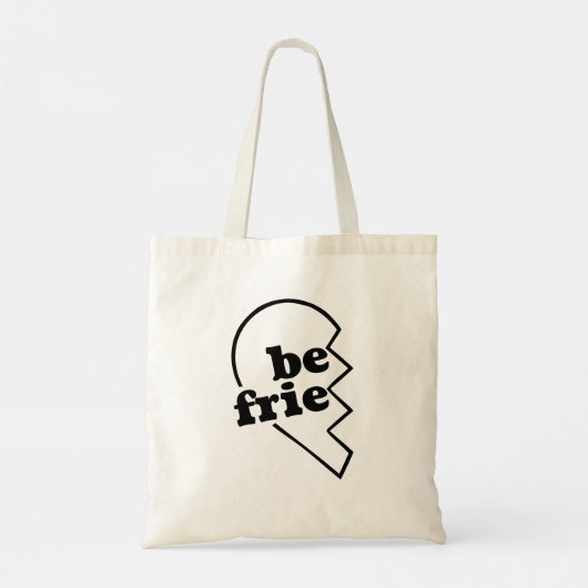 Beste vrienden Andere helft Tote Bag (Achterkant)