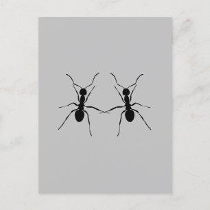 Beste vrienden. Ant Couple Briefkaart