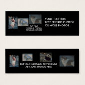 Beste Vrienden, auto's, huisdieren, bruiloft Foto' Mini Visitekaartjes (Voorkant /achterkant)