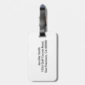 Beste vrienden bagagelabel (Achterkant verticaal)