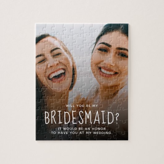Beste vrienden, ben je mijn Bridesmaid-voorstel? Legpuzzel (Verticaal)