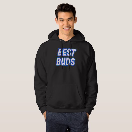 Beste vrienden Beste Buds Hoodie (Voorkant volledig)