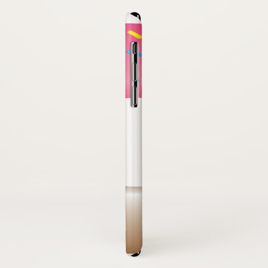 Beste vrienden | "Beste" helft | Donut Illustratie Case-Mate iPhone Case (Achterkant/links)