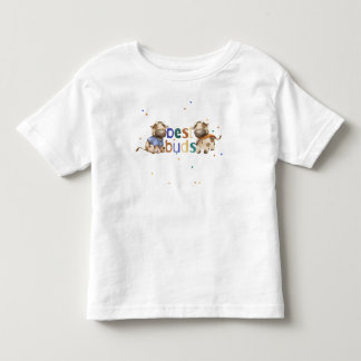 Beste vrienden, beste knoppen schattig koe karakte kinder shirts