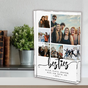 Beste vrienden beste maatjes modern collage aanden fotoblokken