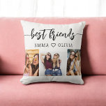 Beste Vrienden Besties 3 Fotocollage Keepsake Kussen<br><div class="desc">Vier je vriendschap met de Best Friends Besties 3 Fotocollage Keepsake Sierkussen. Dit gepersonaliseerde kussen beschikt over een prachtig gerangschikte collage van drie gekoesterde foto's, het vastleggen van speciale momenten met uw besties. Gemaakt met zorg en hoogwaardige materialen, voegt het een stijlvolle en sentimentele touch toe aan elke ruimte. Perfect...</div>