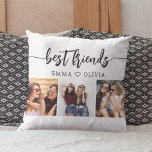 Beste Vrienden Besties 3 Fotocollage Keepsake Kussen<br><div class="desc">Vier je vriendschap met de Best Friends Besties 3 Fotocollage Keepsake Sierkussen. Dit gepersonaliseerde kussen beschikt over een prachtig gerangschikte collage van drie gekoesterde foto's, het vastleggen van speciale momenten met uw besties. Gemaakt met zorg en hoogwaardige materialen, voegt het een stijlvolle en sentimentele touch toe aan elke ruimte. Perfect...</div>