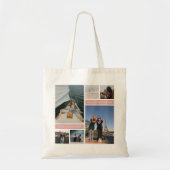 Beste Vrienden Besties 6 Fotocollage Tote Bag (Voorkant)