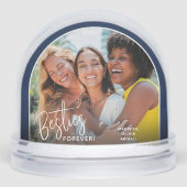 Beste Vrienden Besties Forever 2 Foto Sneeuwbol (Voorkant)