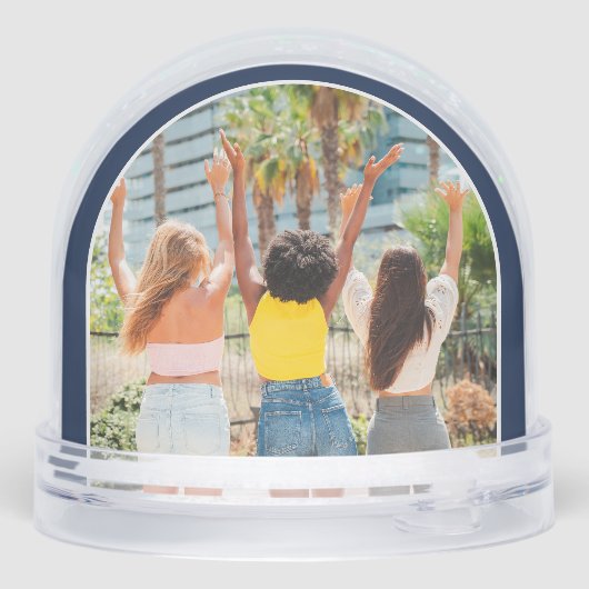 Beste Vrienden Besties Forever 2 Foto Sneeuwbol (Achterkant)