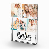 Beste Vrienden Besties Fotocollage Block Fotoblokken (Rechts)