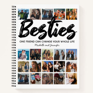 Beste Vrienden Besties Fotocollage Notitieboek