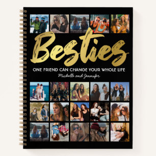 Beste Vrienden Besties Fotocollage Notitieboek