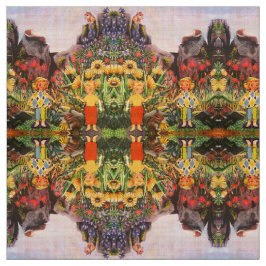 Beste vrienden bezoeken "Ms Elizabeth" Stof