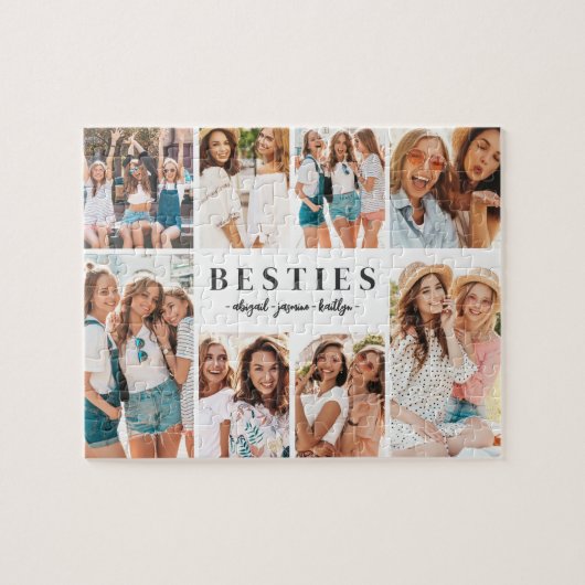 Beste Vrienden BFF Foto Legpuzzel (Horizontaal)