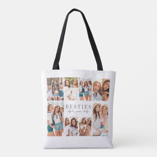 Beste Vrienden BFF Foto Tote Bag (Achterkant)