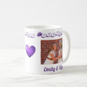 Beste vrienden BFF met Besties Voeg 2 afbeeldingen Koffiemok (Voorkant rechts)